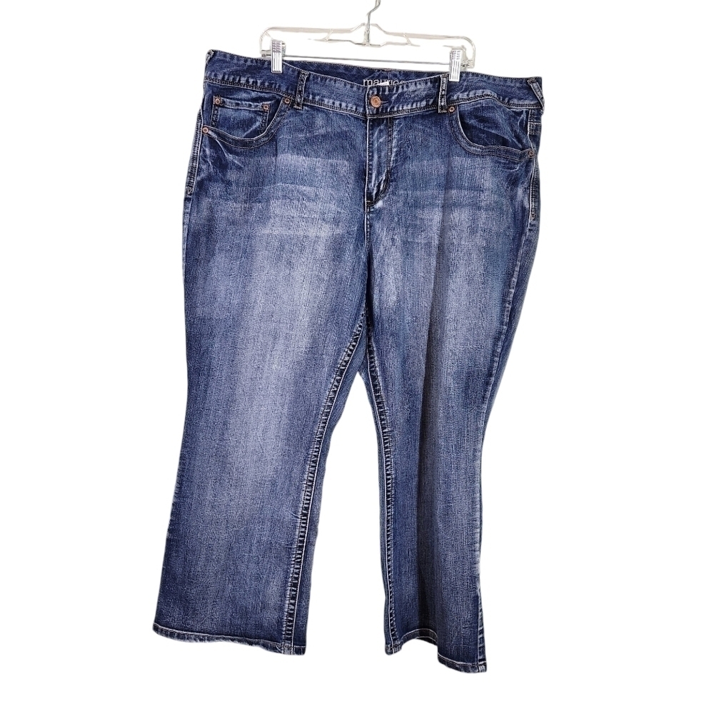 Maurice's Jean Capris Wide Leg Crop, sz 26